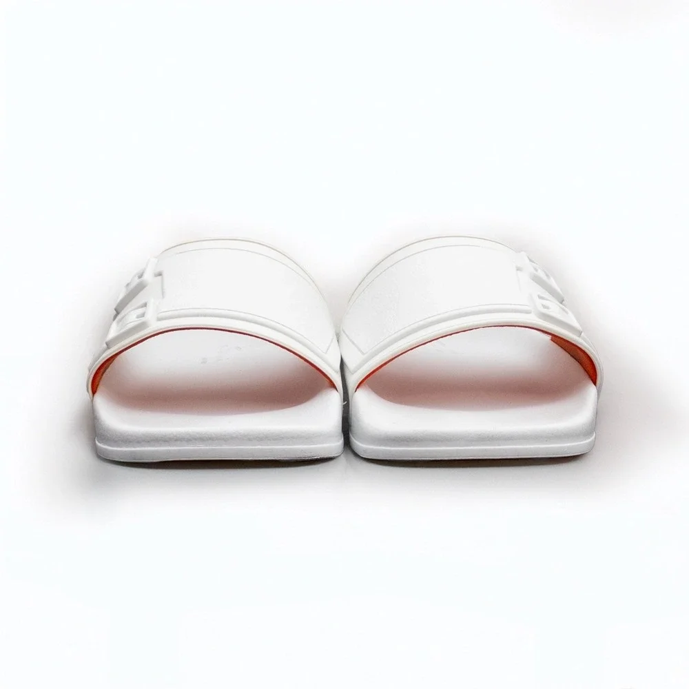 Santoni Men's Edison Rubber Double Buckle Style‎ Slidess – UK 8 / US 9 / EU 42